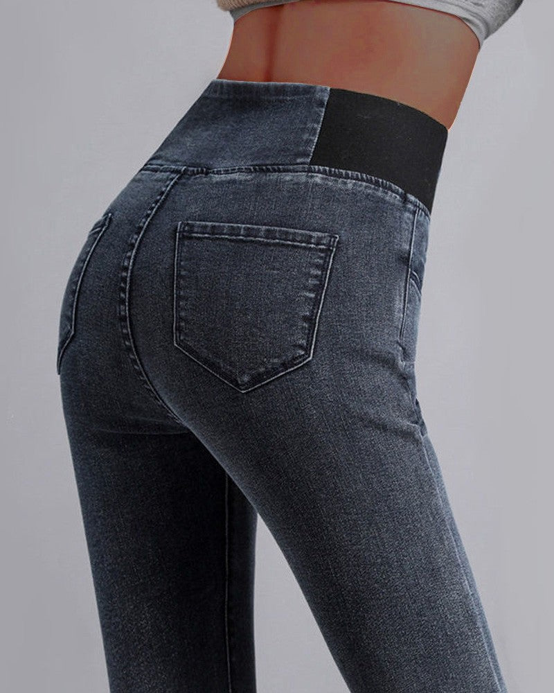 Harlyn | Fleece-gevoerde dames jegging met hoge taille