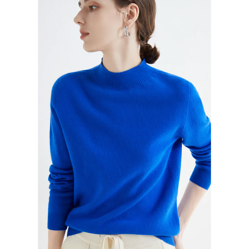 Ifunanya kasjmier sweater – luxe zachtheid en tijdloze stijl. Gemaakt van 100% kasjmier voor ultiem comfort en natuurlijke thermoregulatie, waardoor je warm blijft in de winter en koel in de zomer. Het elegante en veelzijdige ontwerp past perfect bij elke outfit, van casual tot chic. Verkrijgbaar in 12 kleuren en maten M-2XL. Duurzaam en heerlijk zacht voor dagelijks draagplezier. Bestel nu en ervaar de luxe van kasjmier!