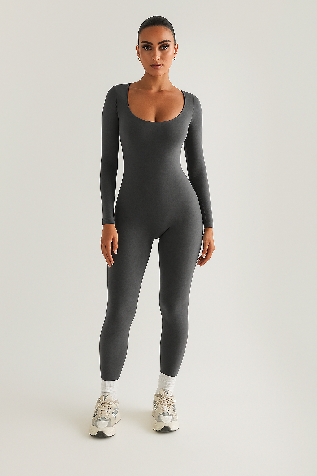 Azura | Yoga Jumpsuit met Lange Mouwen