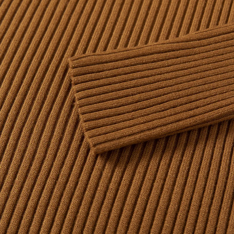 Una - Gebreide Jurk met Lange Mouwen voor Vrouwen