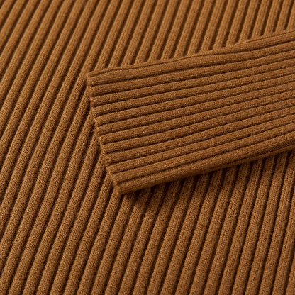 Una - Gebreide Jurk met Lange Mouwen voor Vrouwen