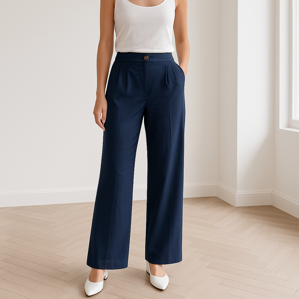 Miranda broek – moeiteloos comfort en chique stijl. Met wijde pijpen, een elastische taille en soepelvallend polyester biedt deze broek een flatterend silhouet en ultiem draagcomfort. Voorzien van functionele knoopzakken voor extra gemak. Perfect voor casual outfits, loungen of een stijlvolle dagelijkse look. Verkrijgbaar in diverse kleuren en prints, in maten S-2XL. Upgrade je garderobe met deze veelzijdige must-have. Bestel nu en ervaar stijl en gemak!