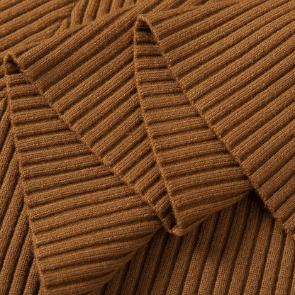 Una - Gebreide Jurk met Lange Mouwen voor Vrouwen