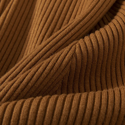 Una - Gebreide Jurk met Lange Mouwen voor Vrouwen