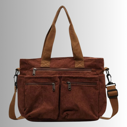 Vera | Urban corduroy tote schoudertas