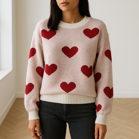 Zariah | Knusse Hartjes Trui