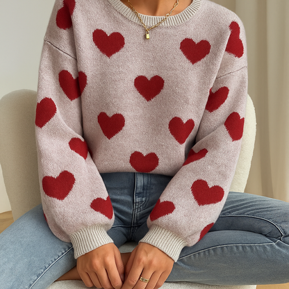 Zariah | Knusse Hartjes Trui