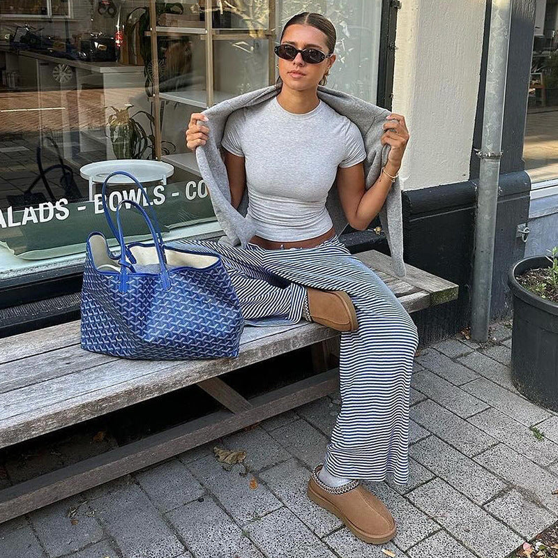 Meirina | Gestreepte broek