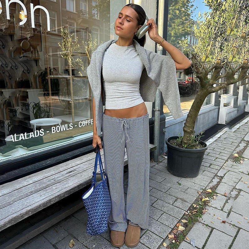 Meirina | Gestreepte broek