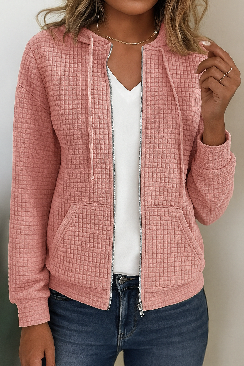 Marieke | Comfortabel vest met capuchon