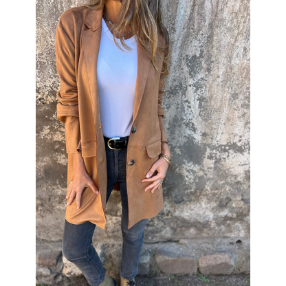 Irina Damesjas – Tijdloze Klassieke Jas met Elegante Pasvorm