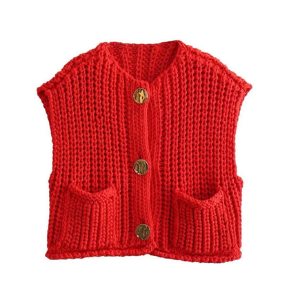 Isalyn | Knitted style vest