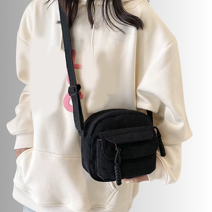 Moniek | Corduroy mini crossbody tas