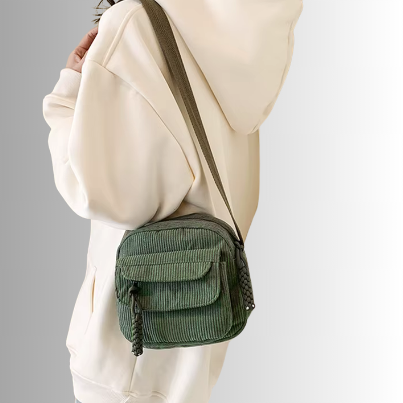 Moniek | Corduroy mini crossbody tas