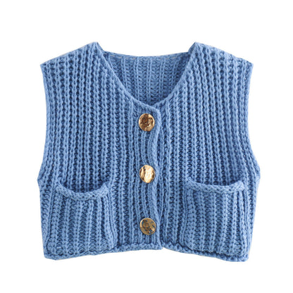 Isalyn | Knitted style vest