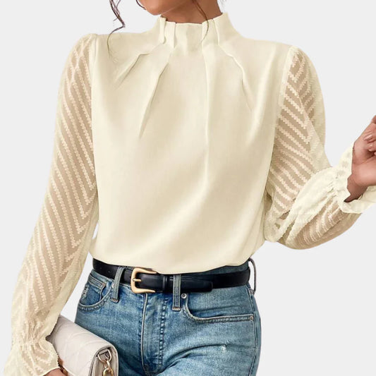 Ava | Luchtige Chiffon Dames Blouse