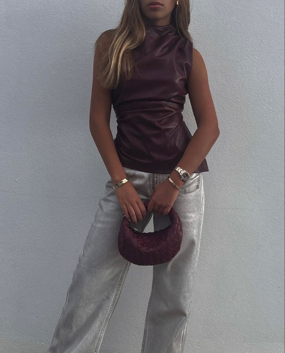 Amaris | Burgundy Top