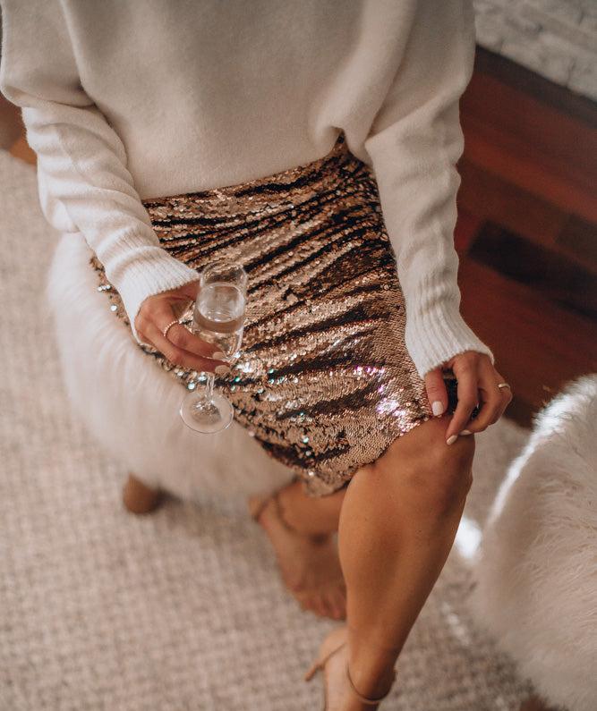 Cressida - Pailletten Rok voor Vrouwen