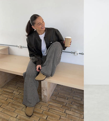 Meirina | Gestreepte broek