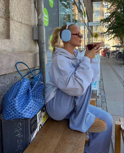 Meirina | Gestreepte broek