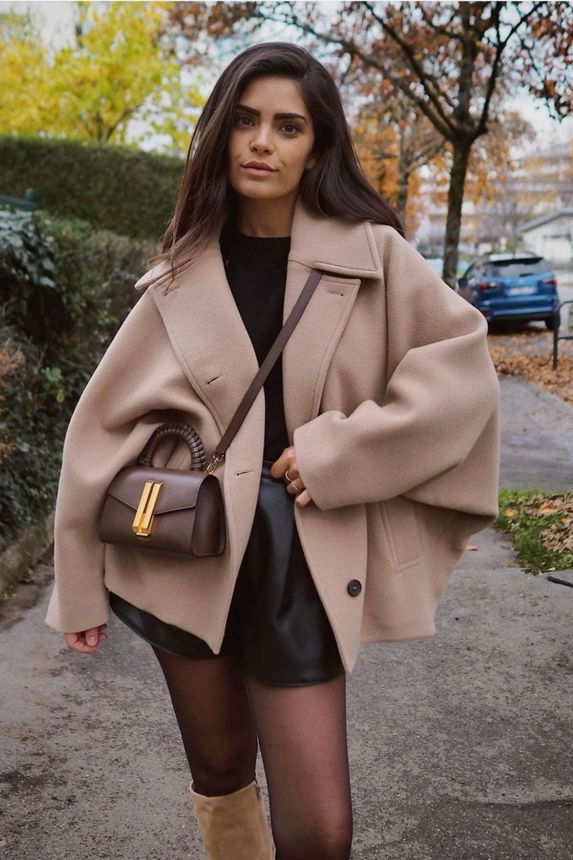 Alinna | Oversized wool coat