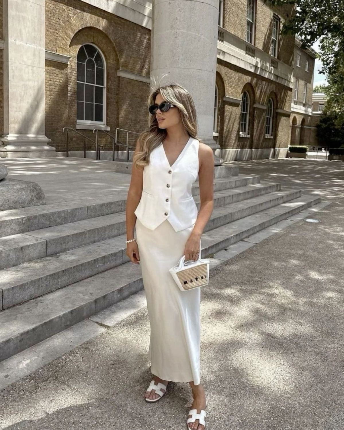 Nolisse | Satin Maxi Skirt