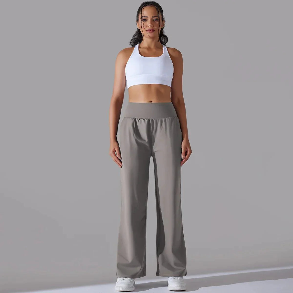 Jasmijn | High Waist Losse Fit Yoga Broek Dames