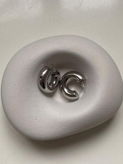 Maëlys | Dikke hoepel oorbellen