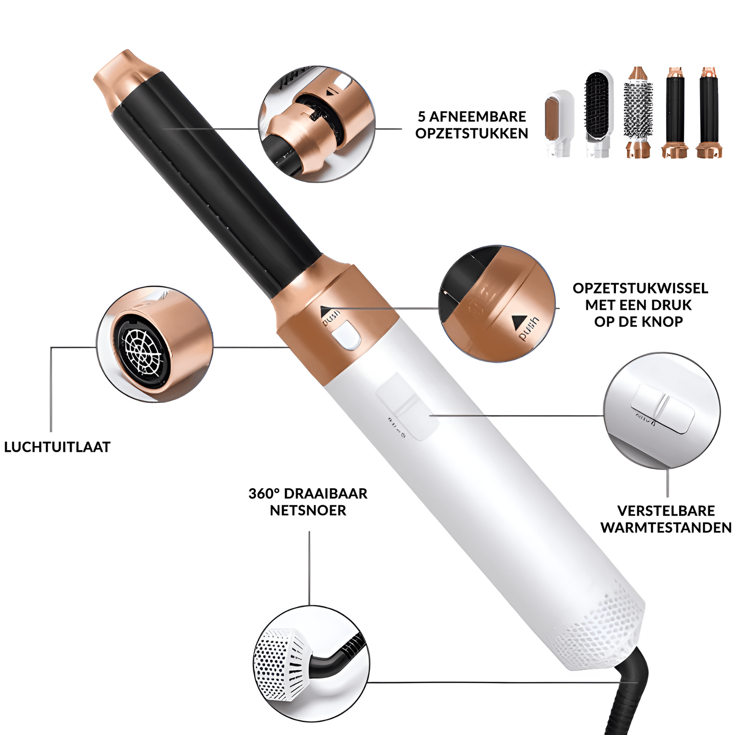 Airwrap Pro | 5-in-1 haarstijler