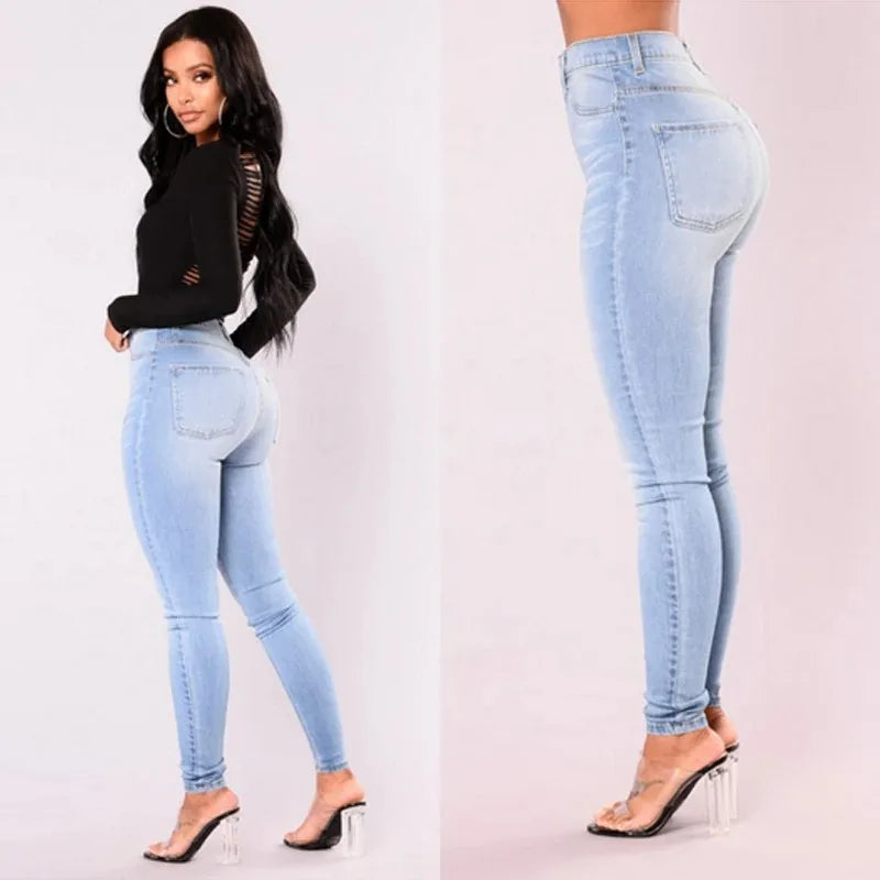 Jacy | Jegging met hoge taille