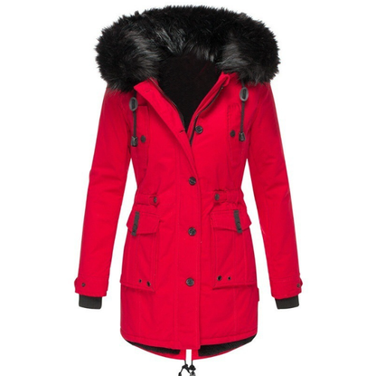 Frisa | Warme waterdichte dames parka jas