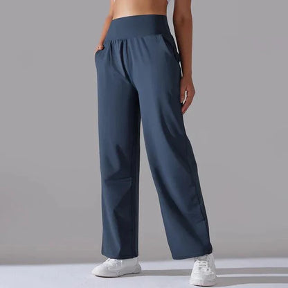Jasmijn | High Waist Losse Fit Yoga Broek Dames