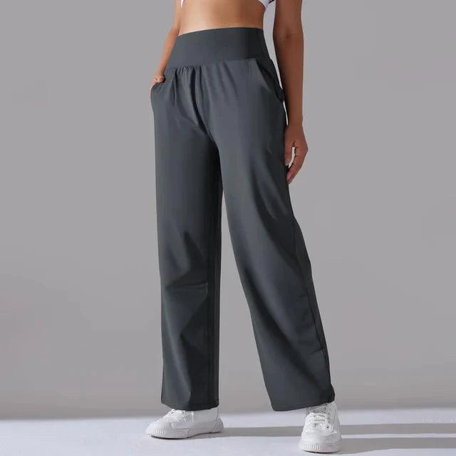 Jasmijn | High Waist Losse Fit Yoga Broek Dames