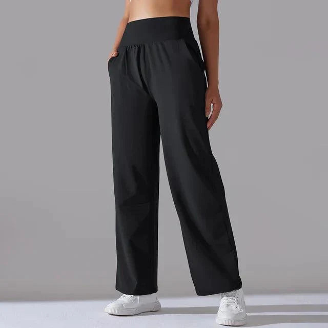 Jasmijn | High Waist Losse Fit Yoga Broek Dames