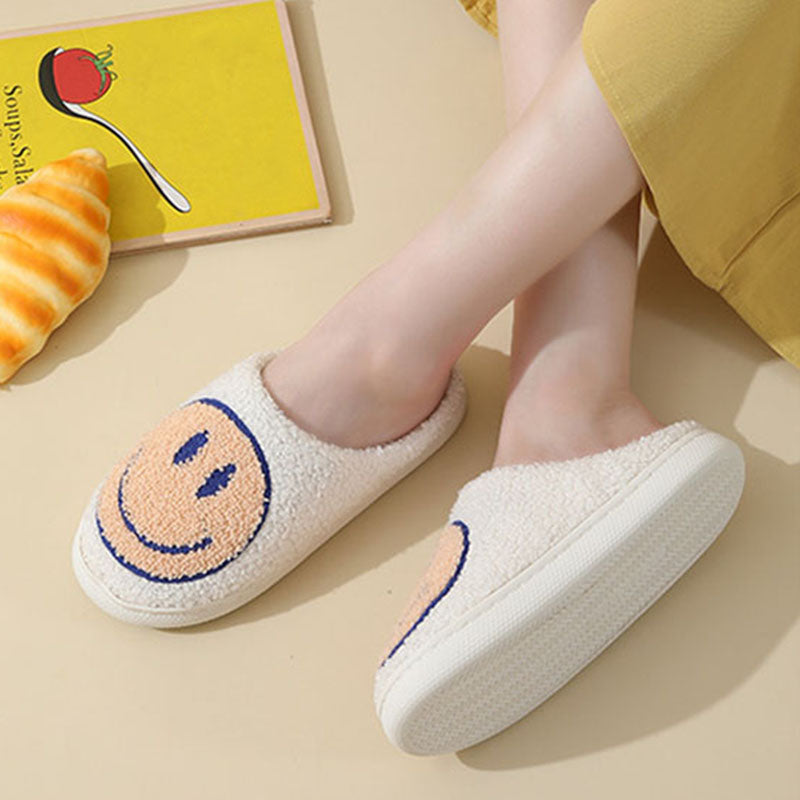 Thelma | Cozy smiley pantoffels