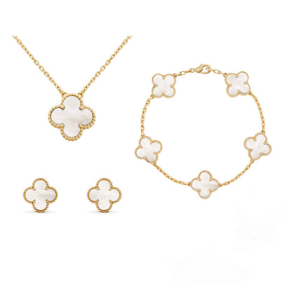 Yana - Elegante Clover Set Accessoires voor Dames
