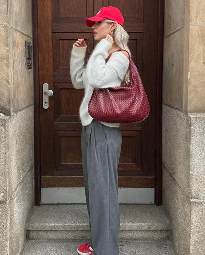 Dakota | Gevlochten Schoudertas