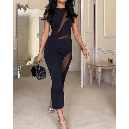 Goldie | Elegance Midi-Jurk