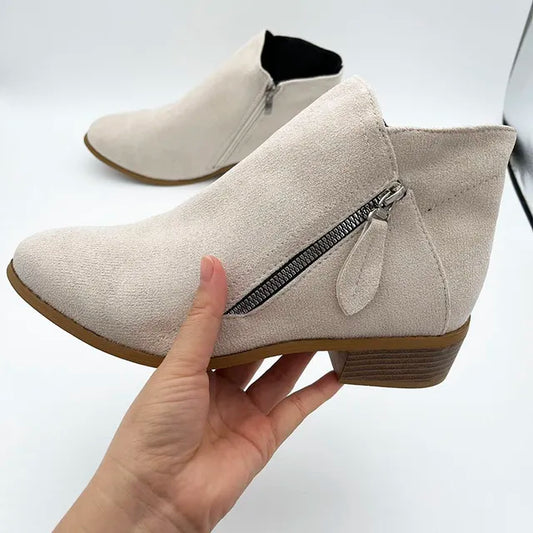 Solene | Luxe suède chelsea boots voor vrouwen