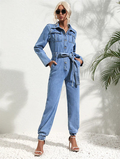 Vespera | Denim Jumpsuit voor Dames